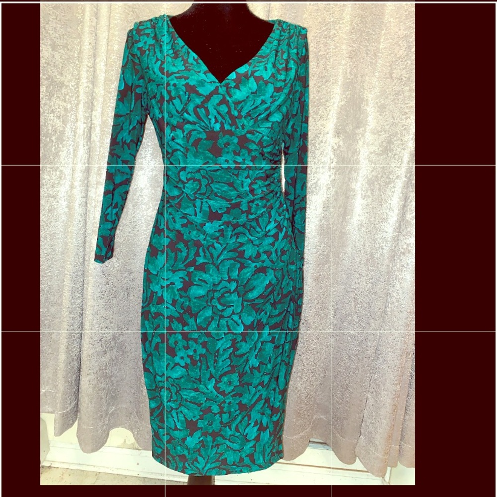 Green & Black Ralph Lauren Dress